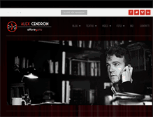 Tablet Screenshot of alexcendron.com